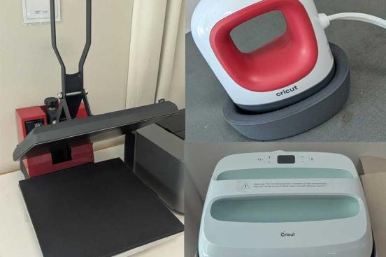 3 heat presses