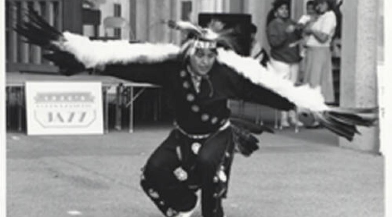 Native American dancer